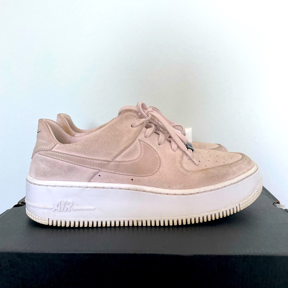 Pink Suede Nike Airforce 1